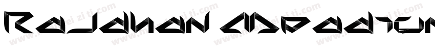 RaJdhan Meadiun字体转换